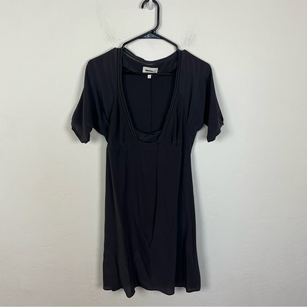 Vanessa Bruno Grey Silk Shirt Dress